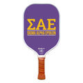 Rally Republic Pickleball Sigma Alpha Epsilon SAE Purple Greek Letter Pickleball Paddle