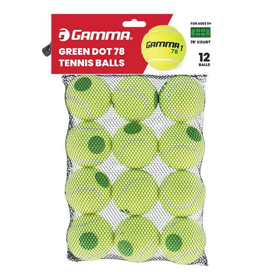 78 Green Dot Tournament Ball 12pk - Kings Dr