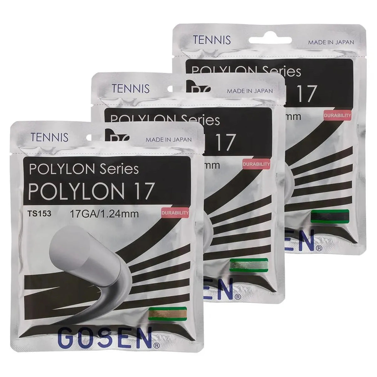 NATURAL - Polylon 17G Tennis String