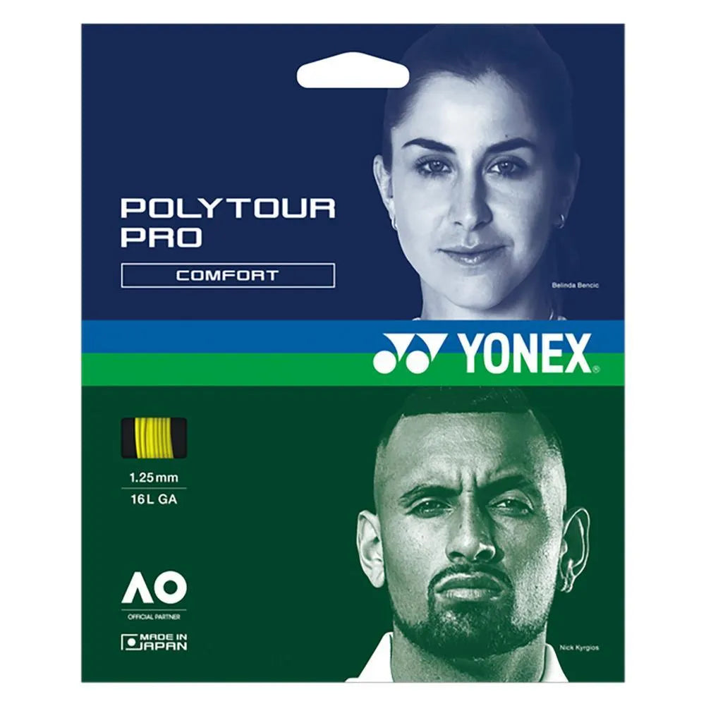 POLYTOUR PRO Flash Yellow Tennis String-Strings-Yonex-90861-DEFAULT-L-Tennis Express