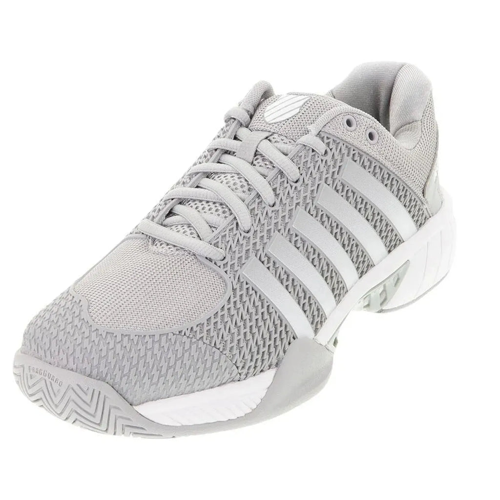 Women's Express Light Wide Pickleball Shoes Highrise and White-Footwear-K-Swiss-97292-072F21-Tennis Express