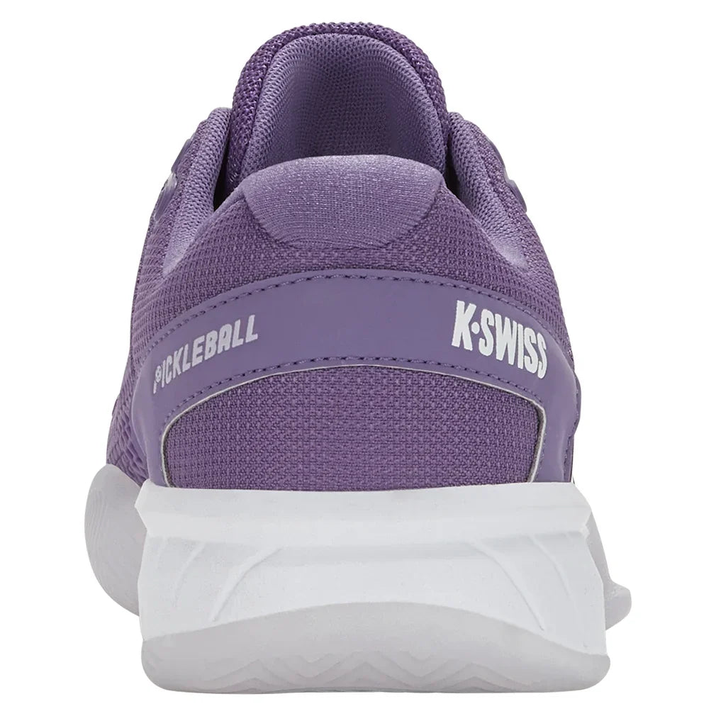 Women's Express Light D Width Pickleball Shoes Purple Haze and White