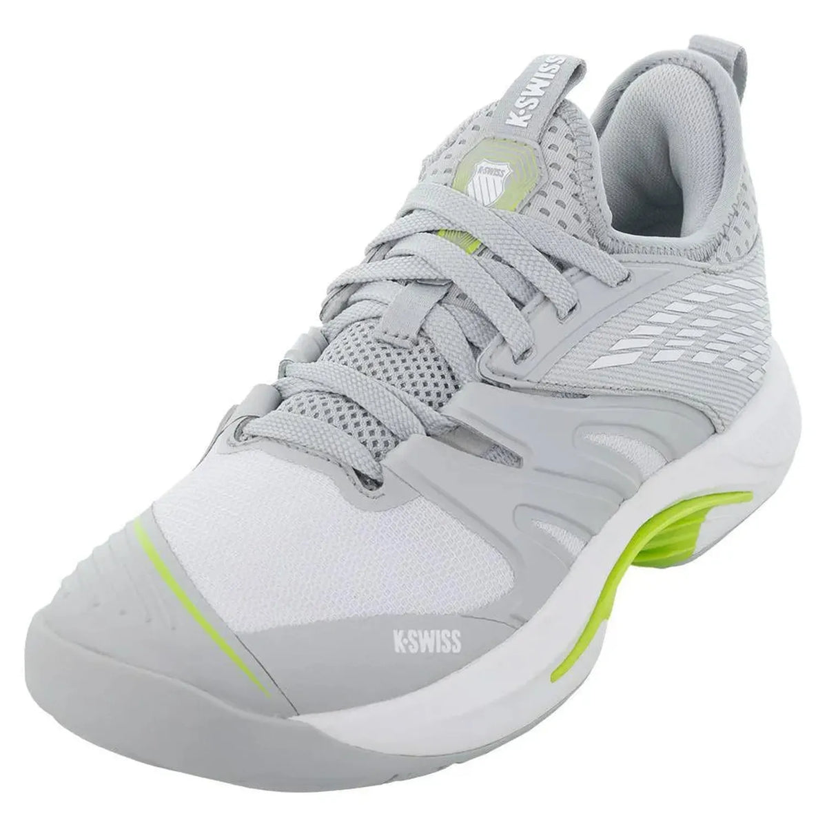 Women's SpeedTrac Tennis Shoes Gray Violet and White-Footwear-K-Swiss-97392-034S24-x-Tennis Express