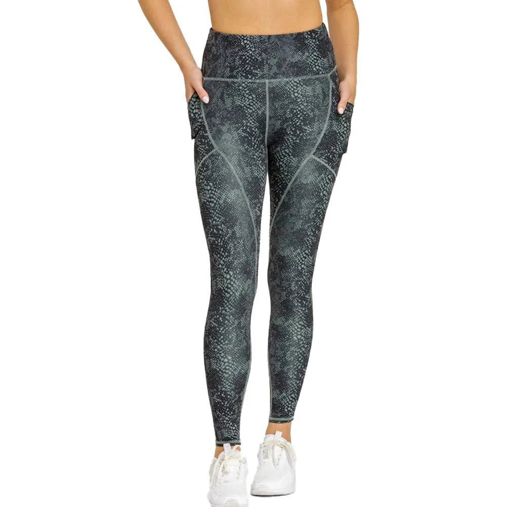 Women's Zayn Hi-Rise Tennis Legging Snakeskin-Apparel-Tail-AX6107-V668S25_b197e7bb-c7e1-4a6c-853f-36687187d525-Tennis Express