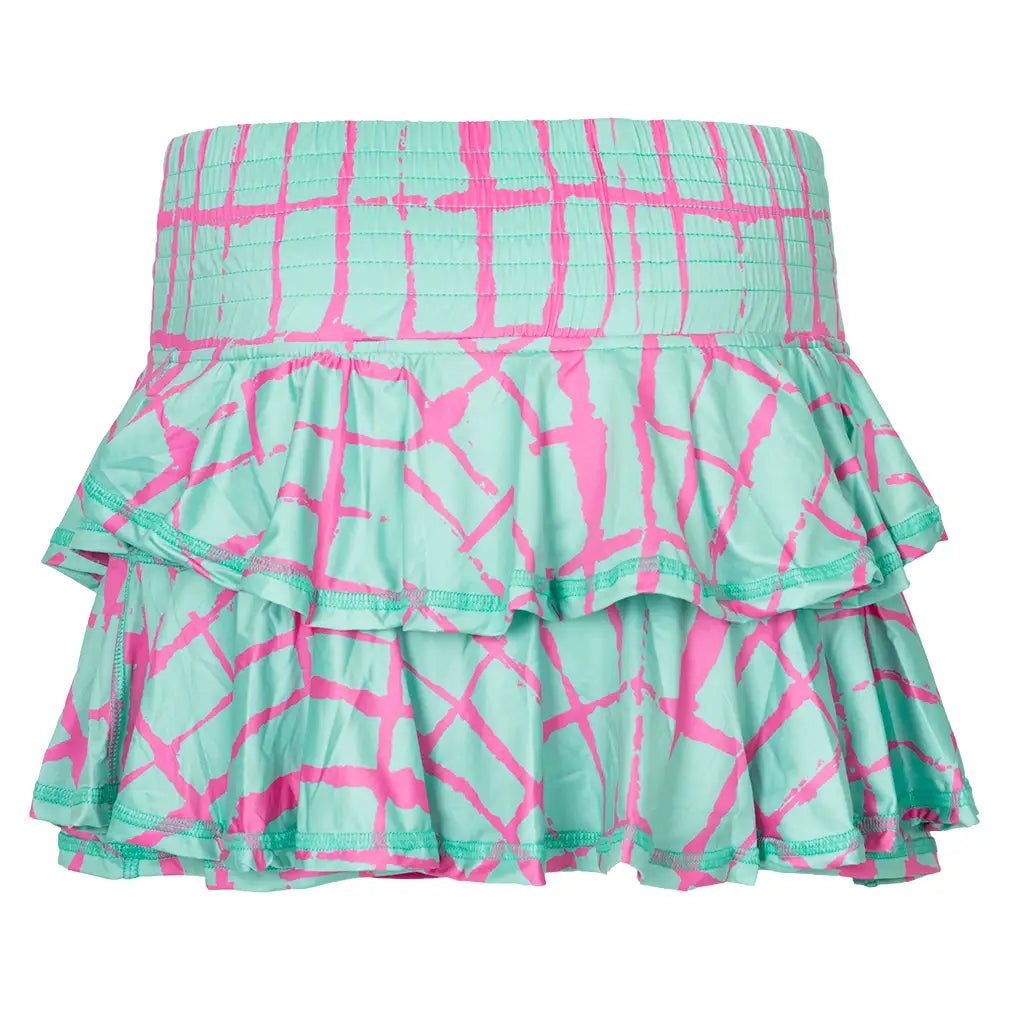 Women's Brittany Tennis Skort Mint Geo