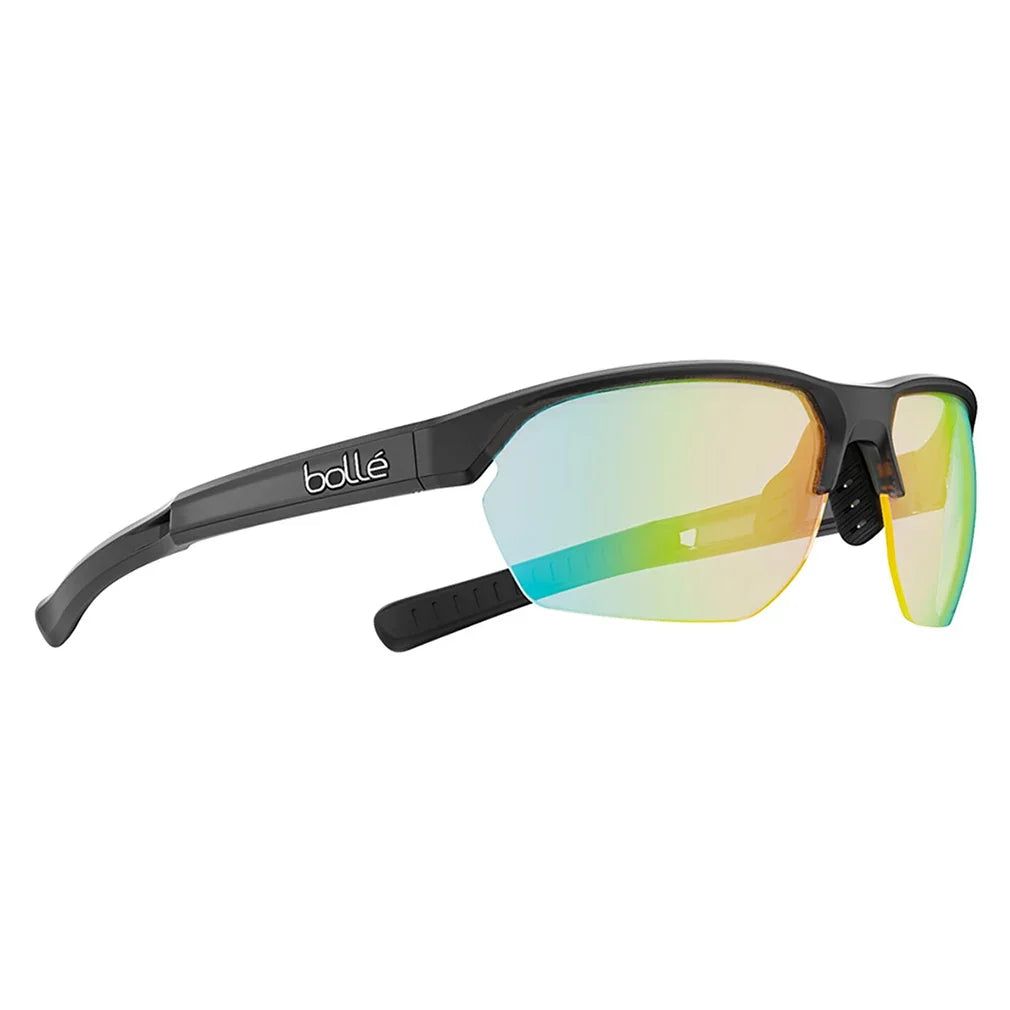 VICTUS Tennis Sunglasses Black Frost and Phantom Clear Green Photochromic