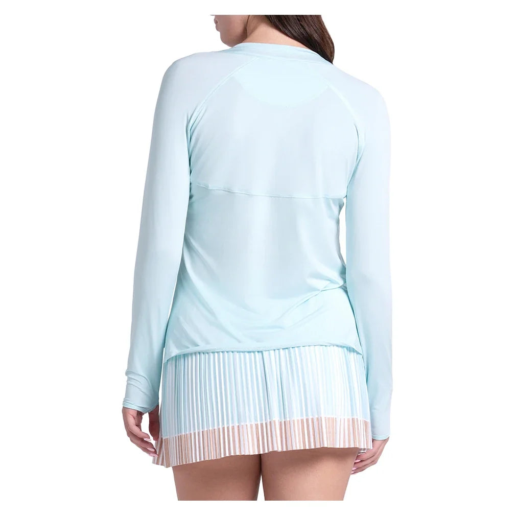 Women's High Low Breezy Long Sleeve Tennis Top Wave