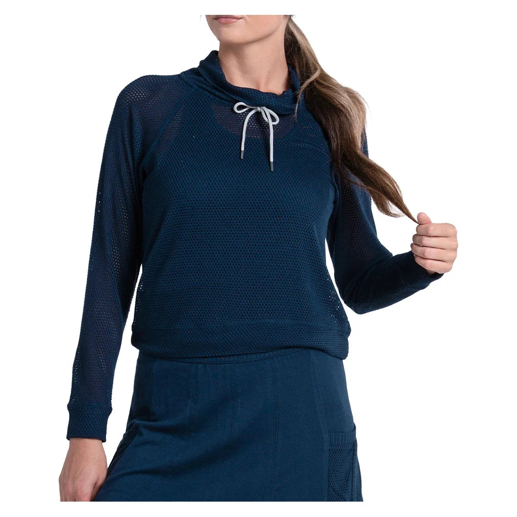 Women's Chill Day Long Sleeve Tennis Top-Apparel-Lucky In Love-CX170-401-708084Tennis Express