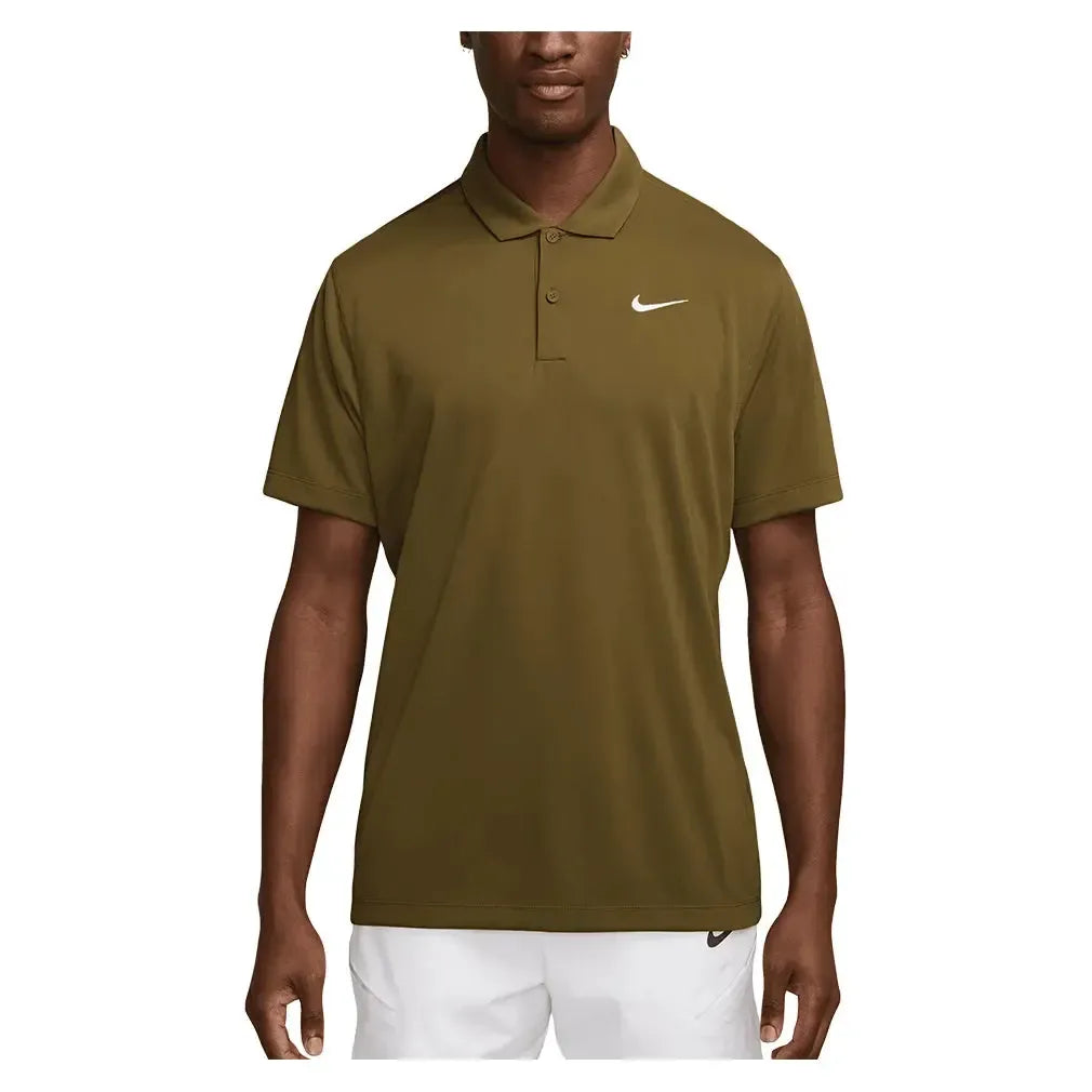 Men's Court Dri-FIT Victory Solid Tennis Polo-Apparel-Nike-DH0857-F25-368-3-Tennis Express