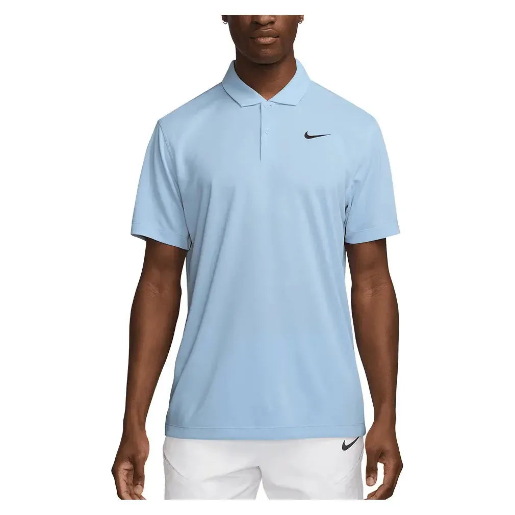 Men's Court Dri-FIT Victory Solid Tennis Polo-Apparel-Nike-DH0857-F25-441-3-Tennis Express