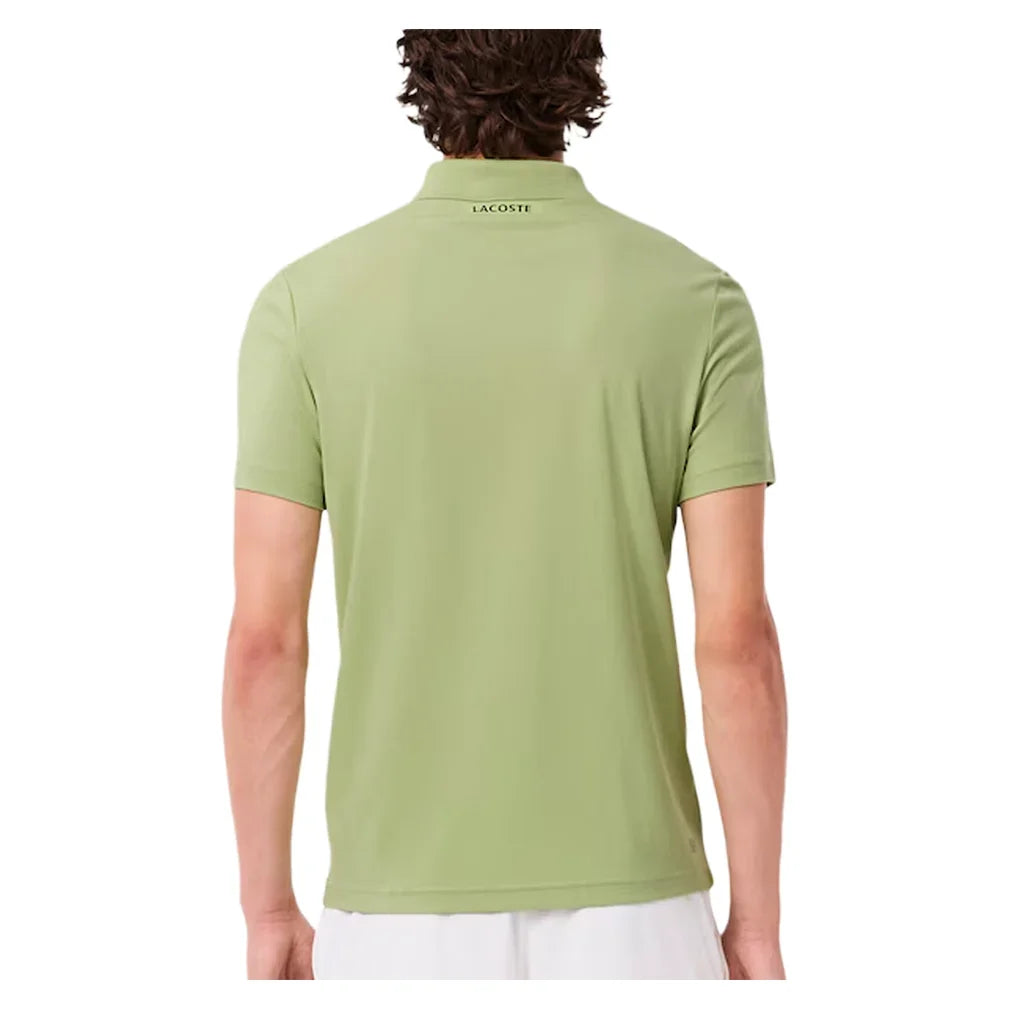 Men's On Court Players Tennis Polo Birch