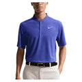Men's Court Dri-FIT Blade Solid Tennis Polo Lapis and White-Apparel-Nike-DJ4167-430-3-704715Tennis Express