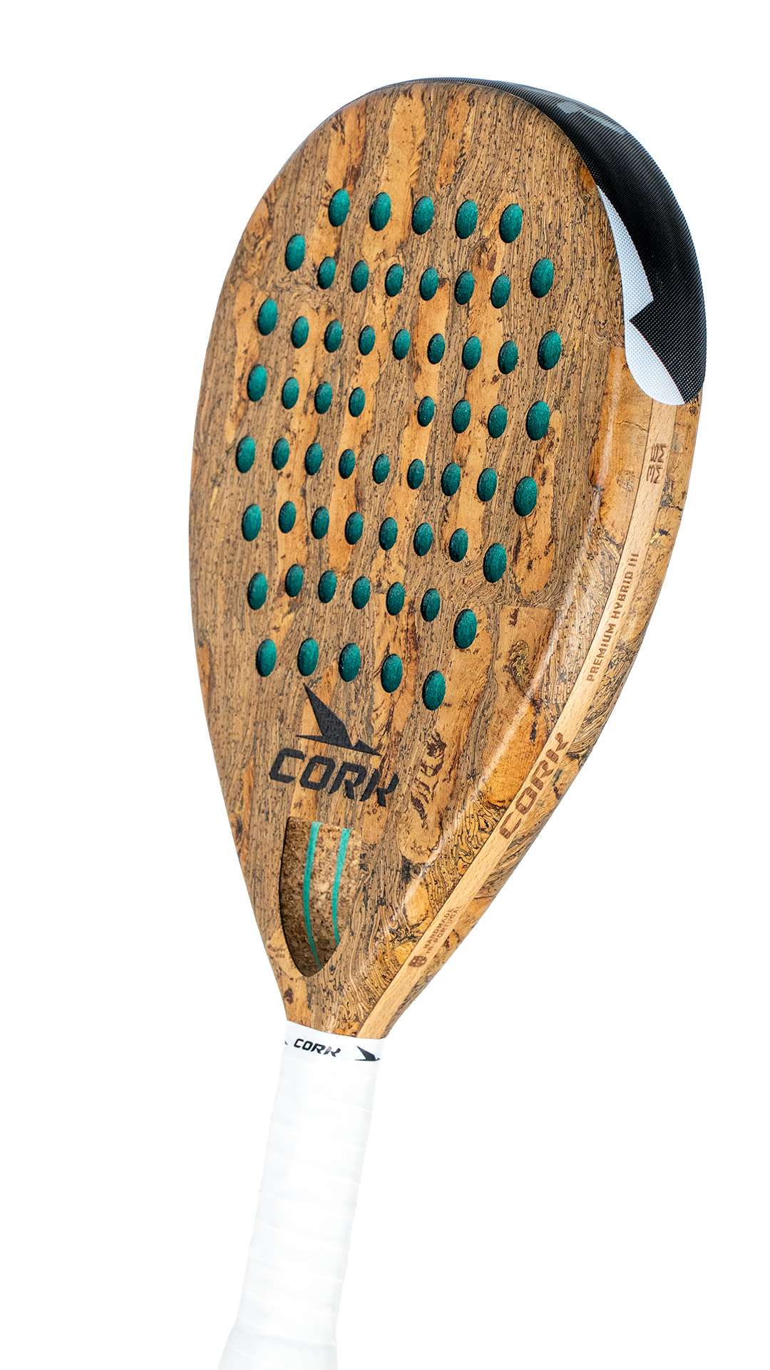 Cork Padel Premium Hybrid III Padel Racket + Free Thermobag