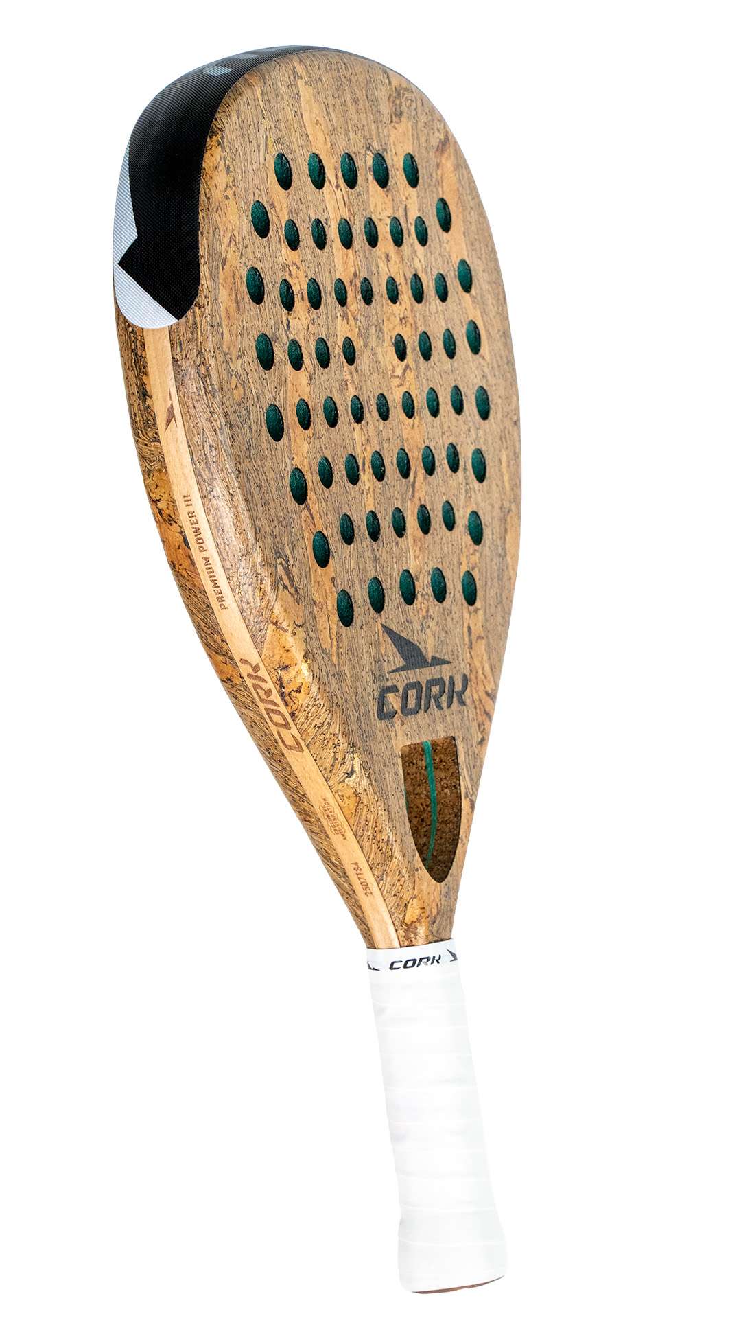 Cork Padel Premium Power III Padel Racket + Free Thermobag