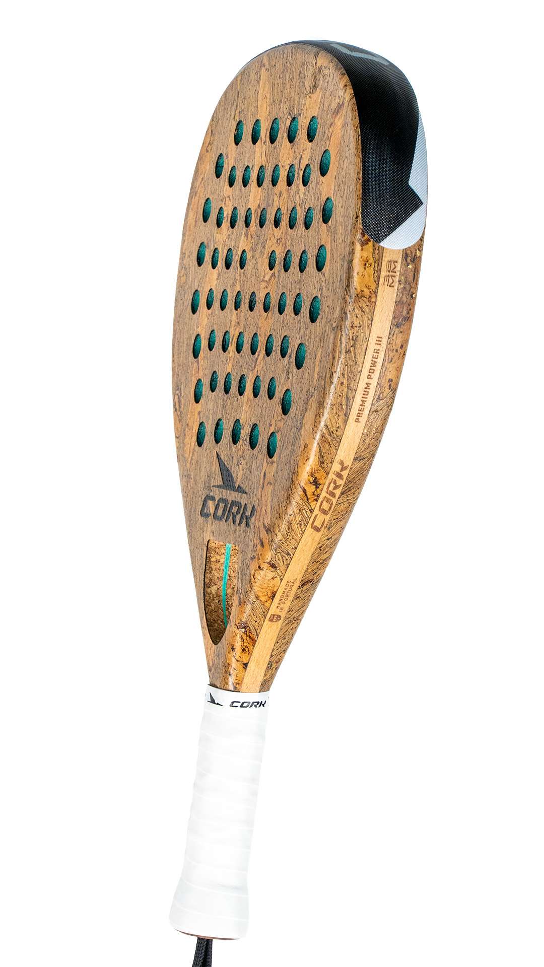 Cork Padel Premium Power III Padel Racket + Free Thermobag