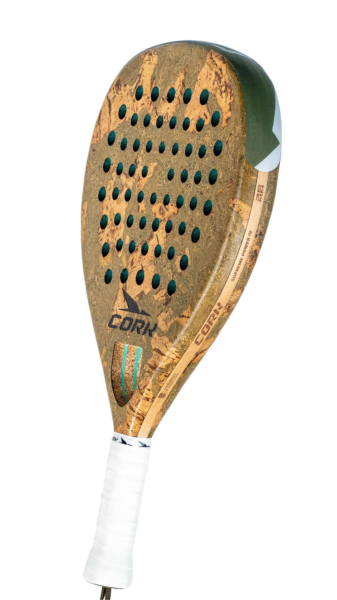 Cork Padel Supreme Power IV Padel Racket + Free Thermobag