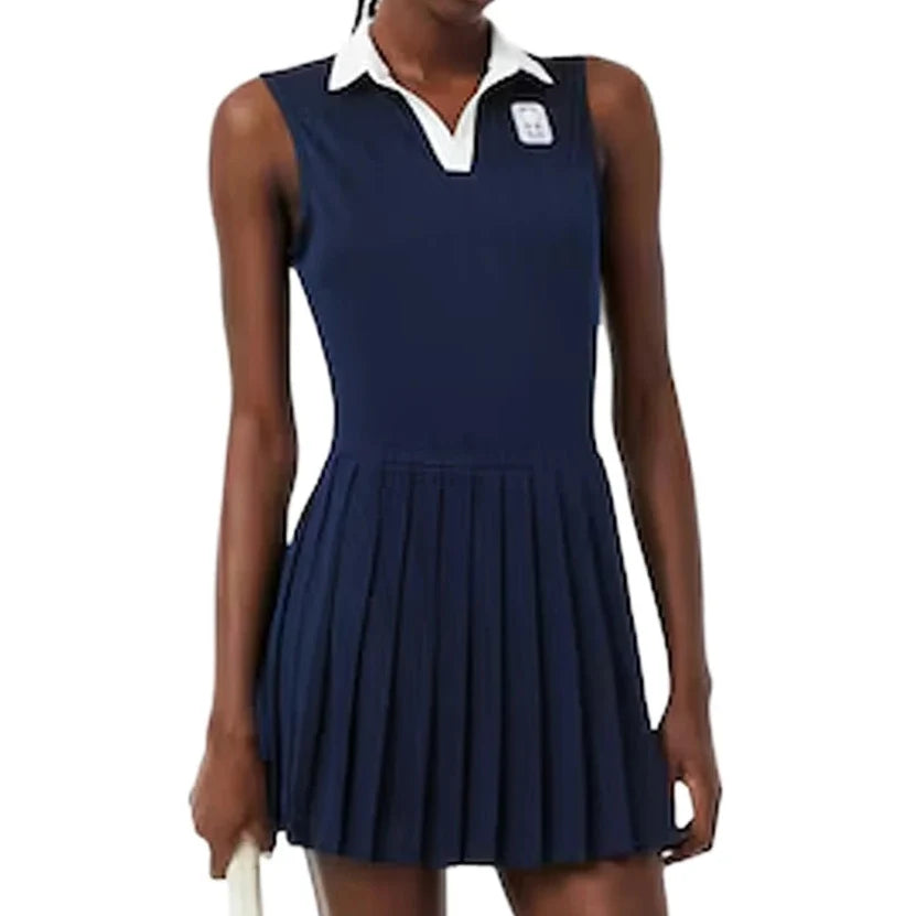 Women's Heritage Technical Tennis Dress-Apparel-Lacoste-EF0230-.423-Tennis Express