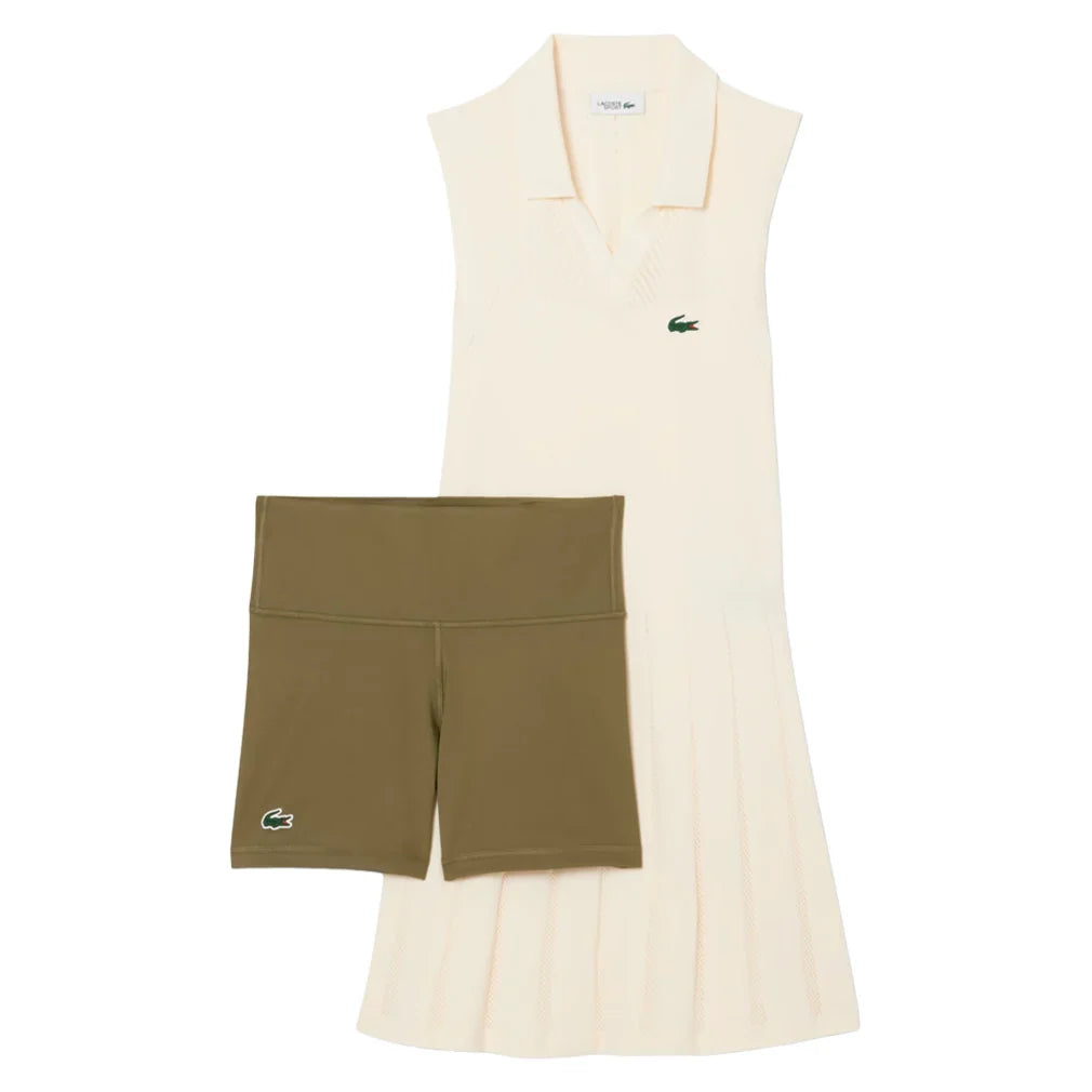 Women's On Court Tennis Dress and Shorts Lapland and Olive