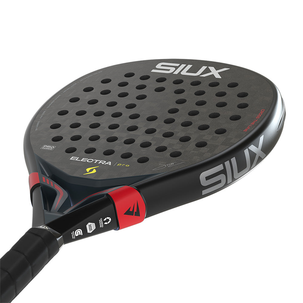 Siux Padel ST5 Electra Pro 2026 Shadow Red Padel Racket