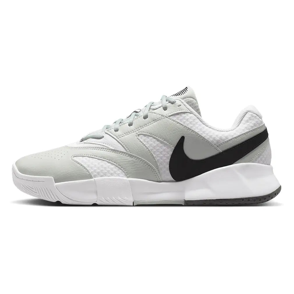 Men's Court Lite 4 Tennis Shoes White and Steam