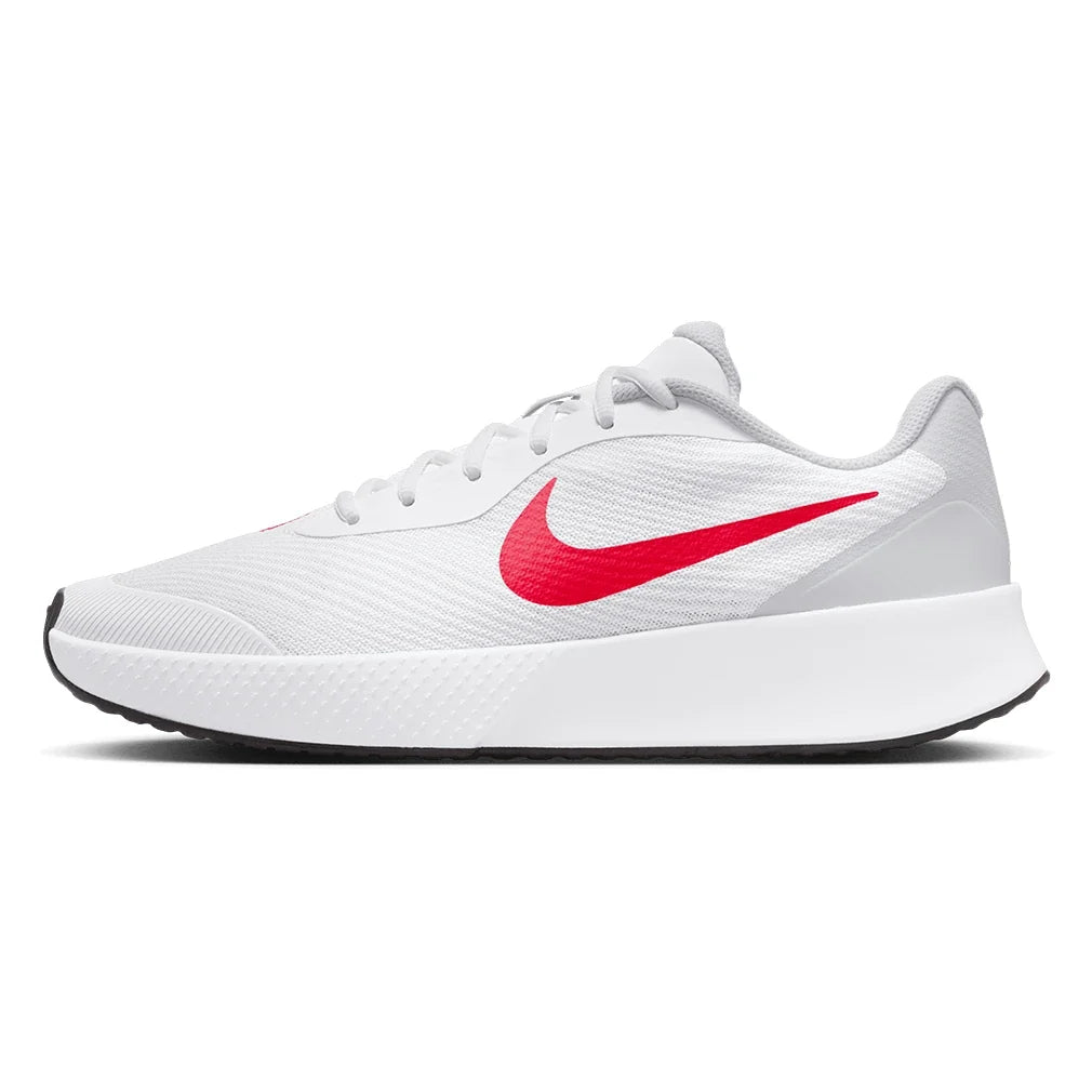 Men's Vapor Lite 3 Tennis Shoes White and Lt Crimson