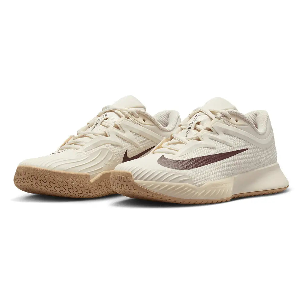 Women's Zoom Vapor Pro 3 Tennis Shoes Pale Ivory and Tattoo-Footwear-Nike-FZ2158-109-y-Tennis Express