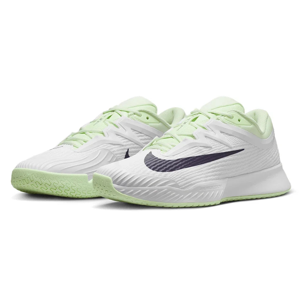 Men's Zoom Vapor Pro 3 Tennis Shoes White and Dark Raisin-Footwear-Nike-FZ2161-108_1-Tennis Express