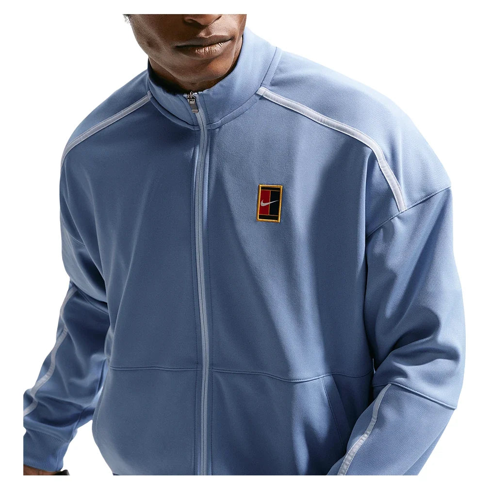 Men's Court Heritage Tennis Jacket Work Blue