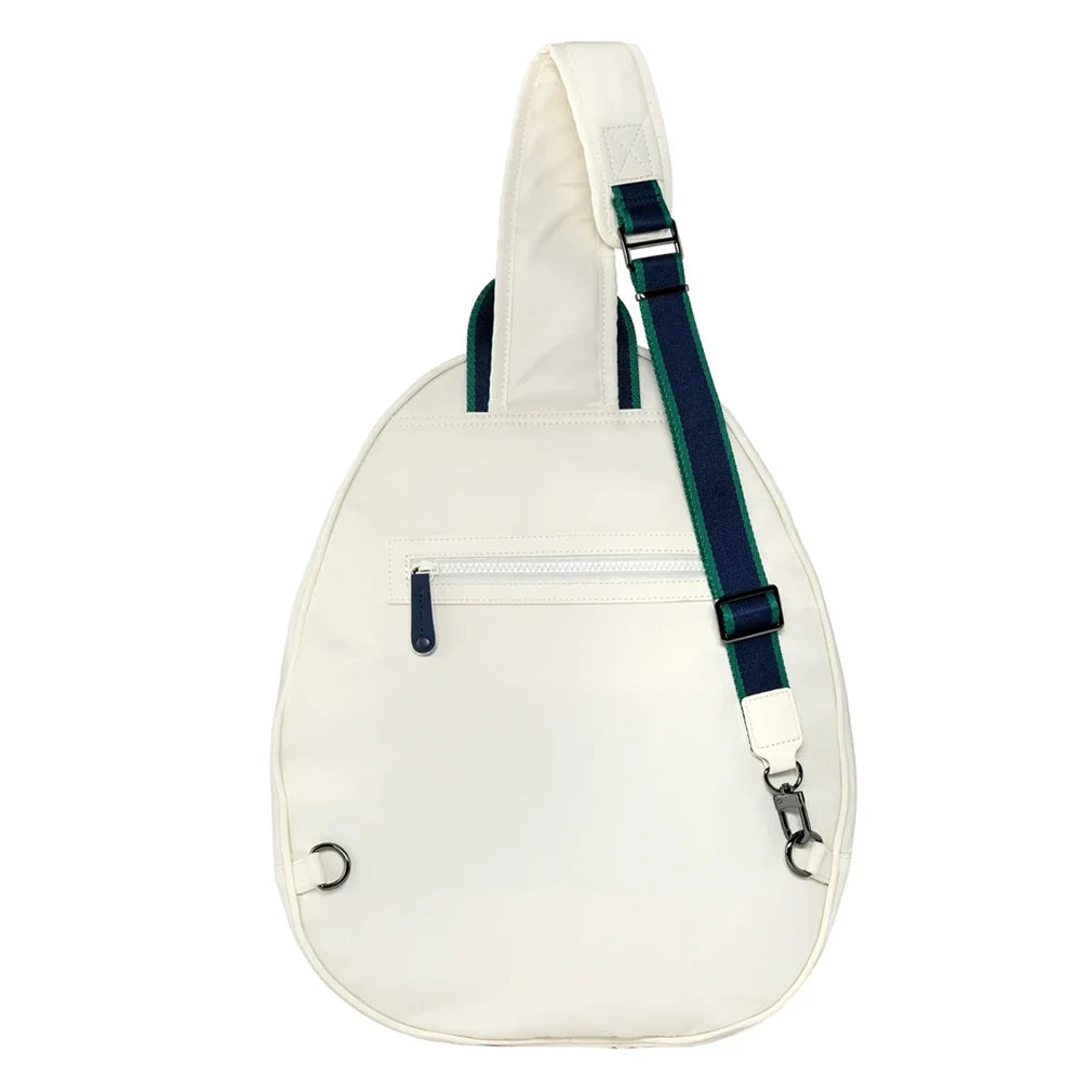 Ace & Carry 2.0 Tennis and Pickleball Slingback Bag Ivory