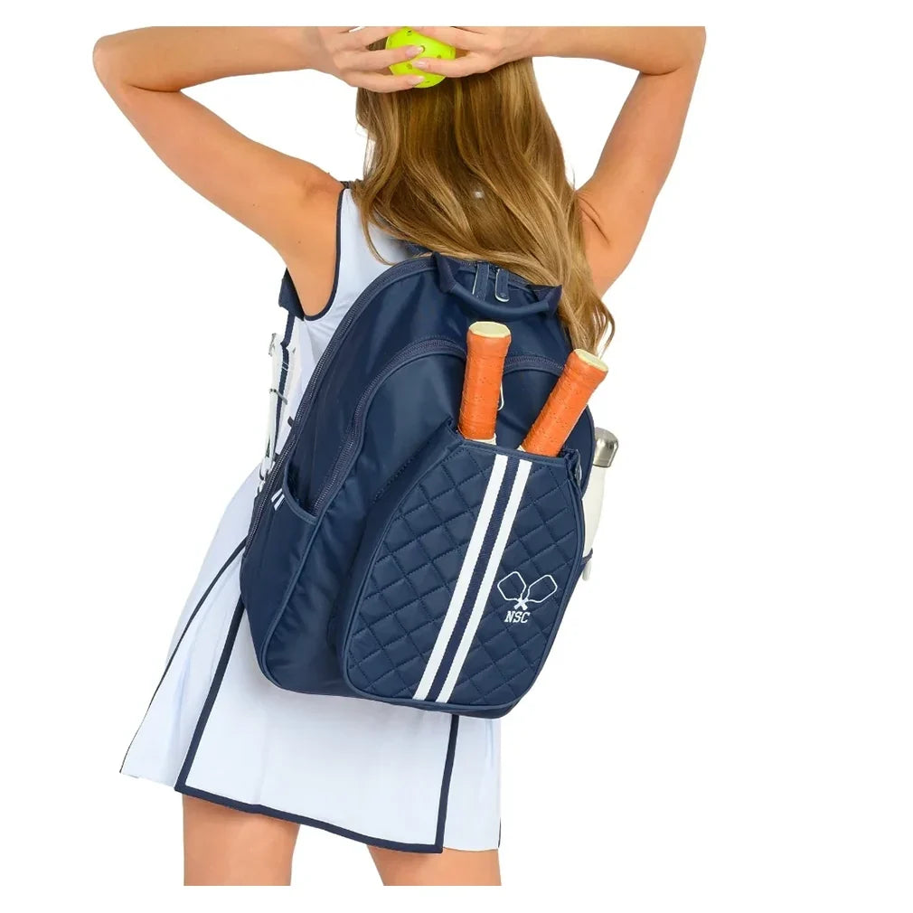 Serendipity Pickleball Backpack Navy