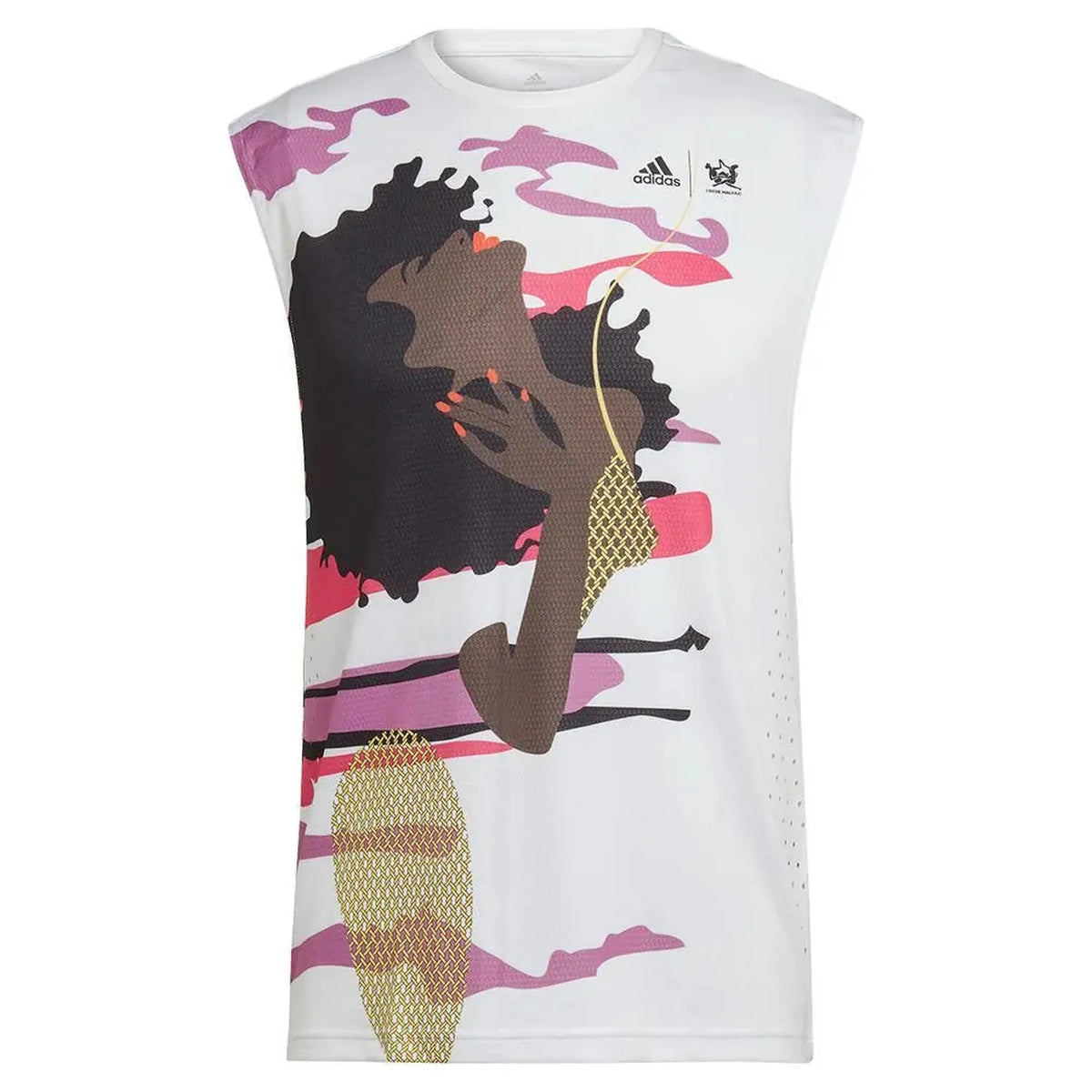 Junior New York UNITEFIT Sleeveless Tennis Top White