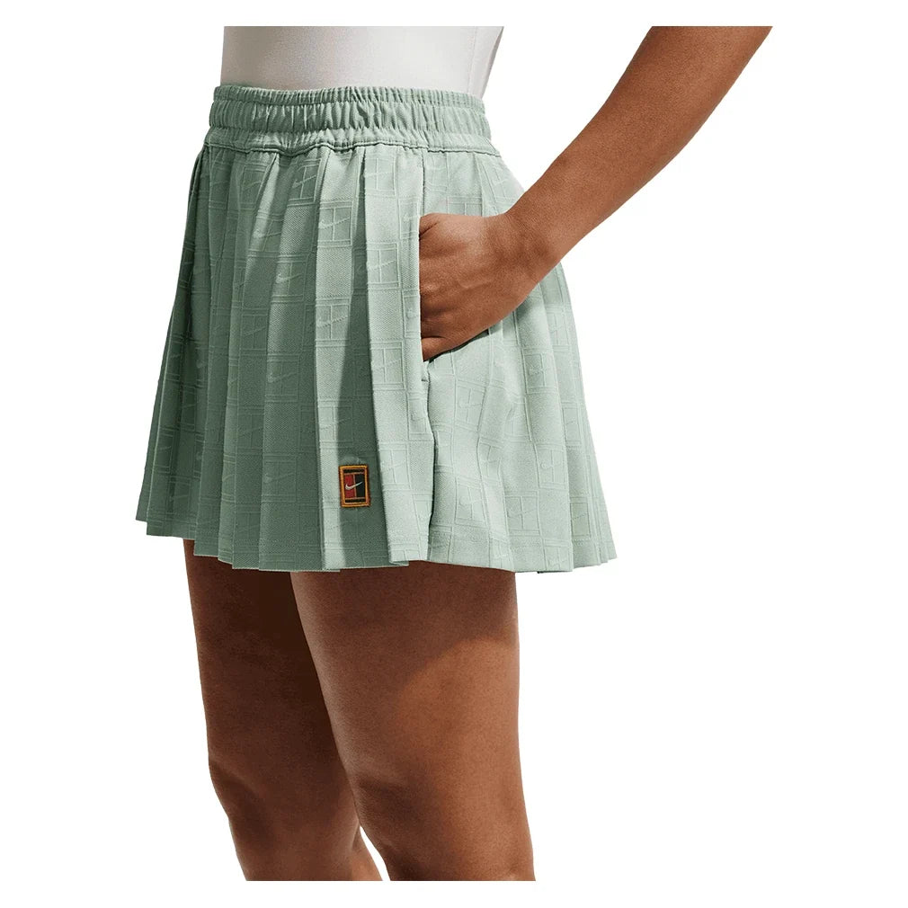 Women's Dri-FIT Court Collection High-Rise Tennis Short Steam