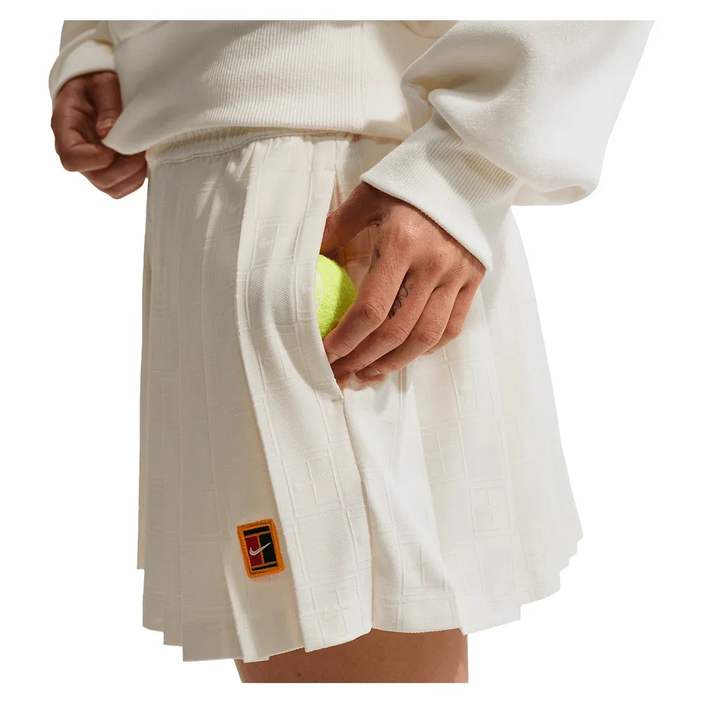 Women's Dri-FIT Court Collection High Rise Tennis Short Sail
