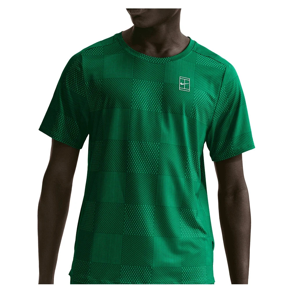 Men's Court Dri-FIT Advantage Print Tennis Top