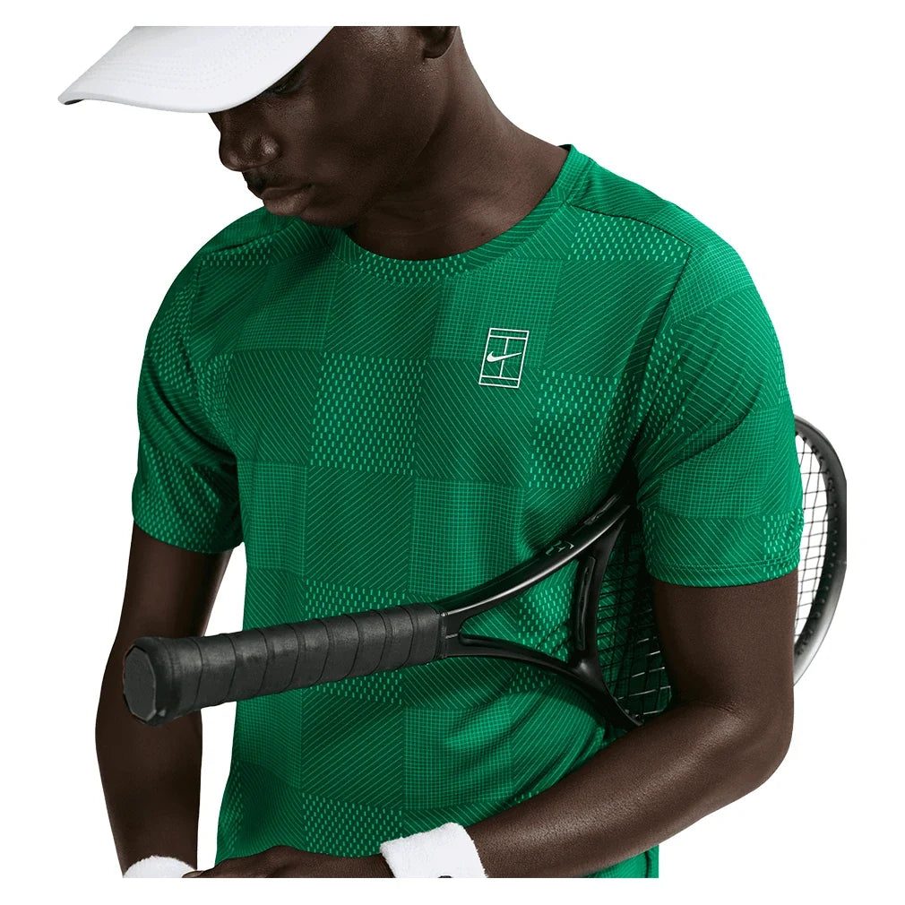 Men's Court Dri-FIT Advantage Print Tennis Top