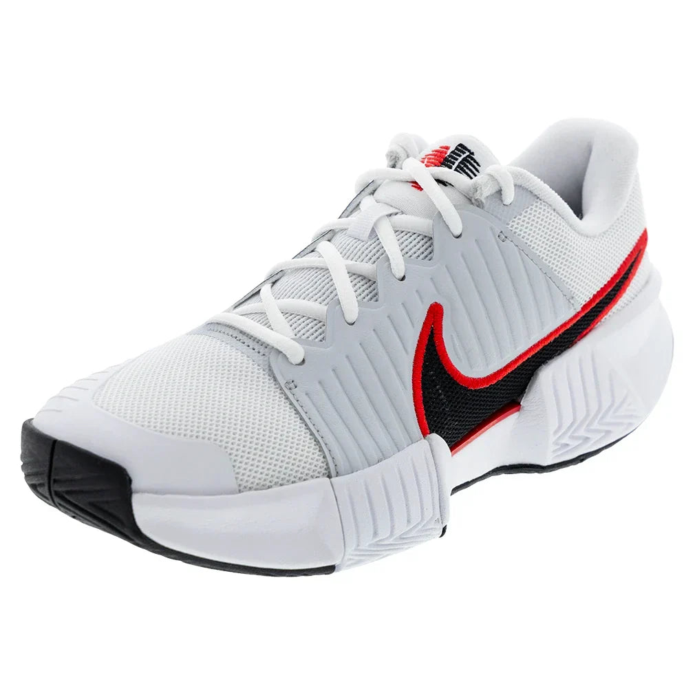 Men's GP Challenge Pro Tennis Shoes White and Lt Crimson-Footwear-Nike-White/Lt Crimson-6, [current_file_name-Tennis Express