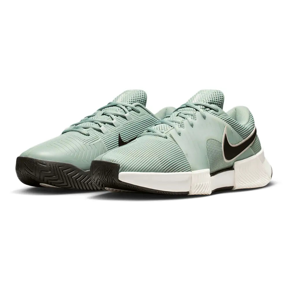 Men's Zoom GP Challenge 1.5 Tennis Shoes Steam and Black-Footwear-Nike-IQ5180-005-y-Tennis Express