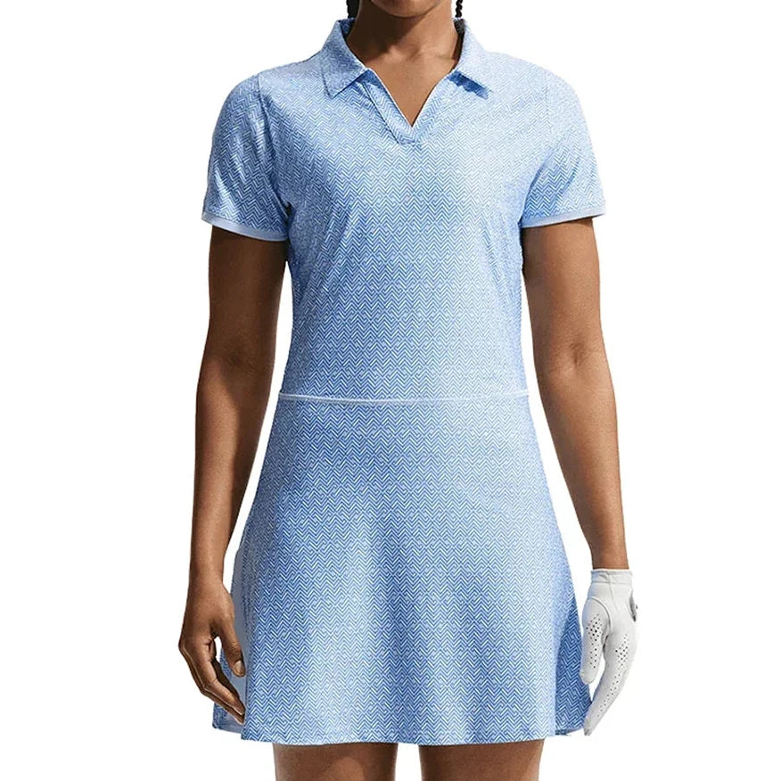 Women's Dri-FIT Victory Print Tennis Polo Dress