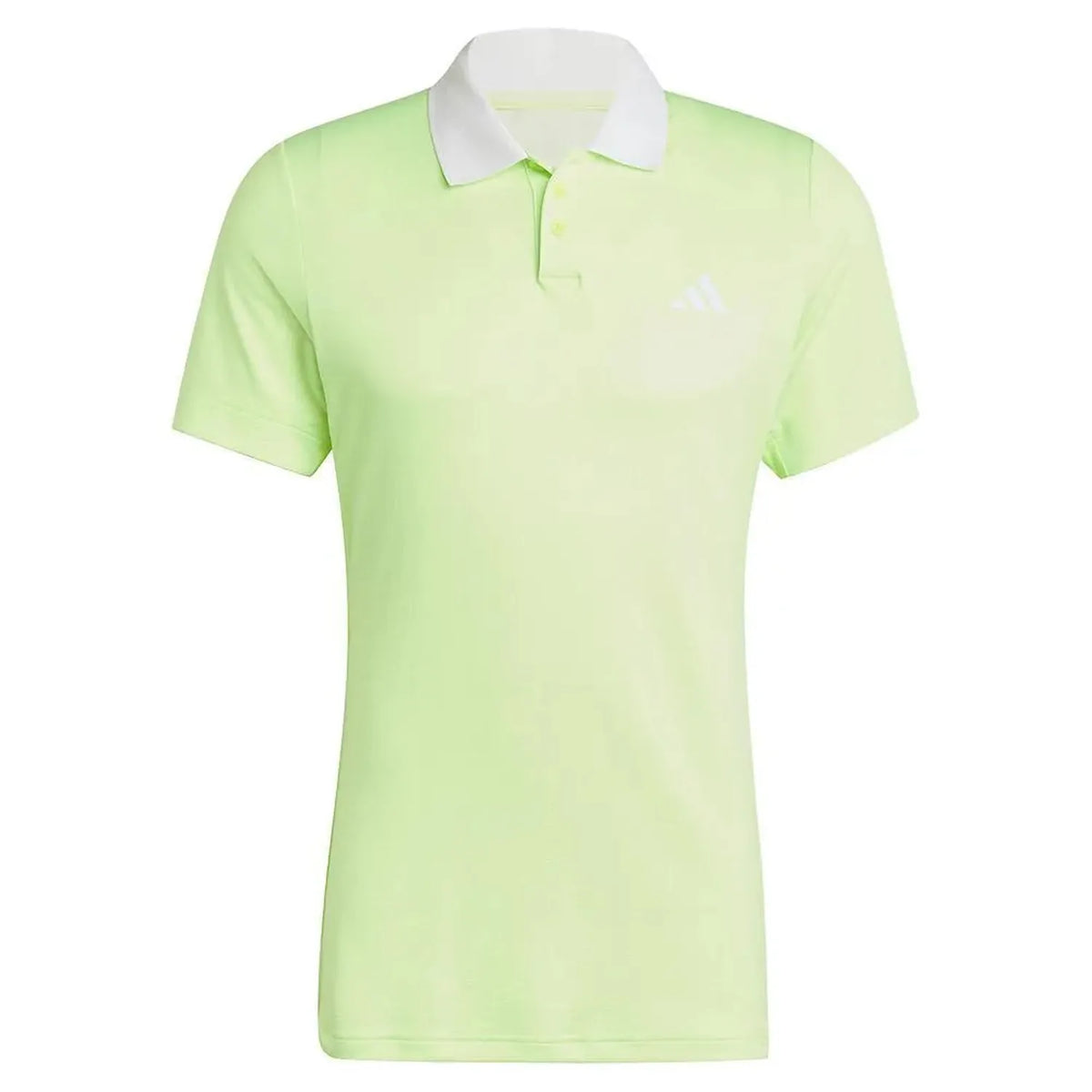 Mens Freelift Tennis Polo Lucid Lemon-Apparel-Adidas-IW6226-F24-Tennis Express