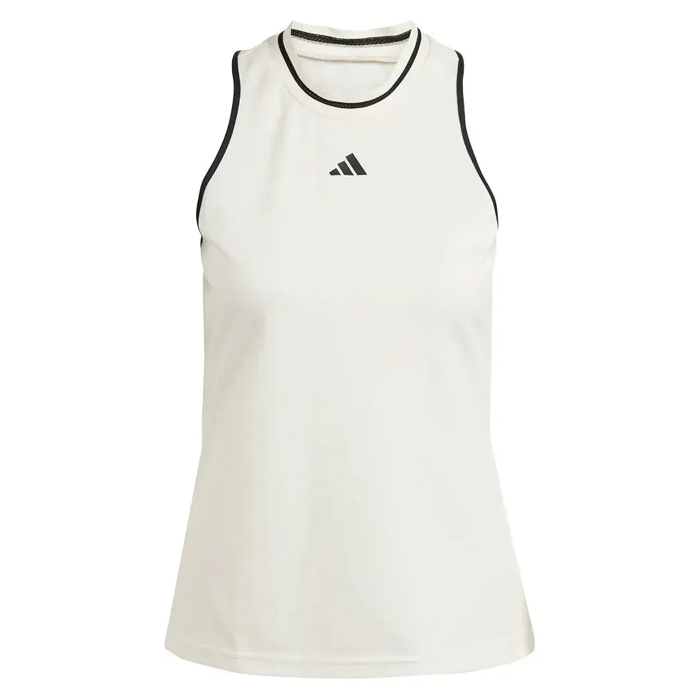 Women's Heritage Classic Tennis Tank Chalk White-Apparel-Adidas-JD6106-U25-Tennis Express