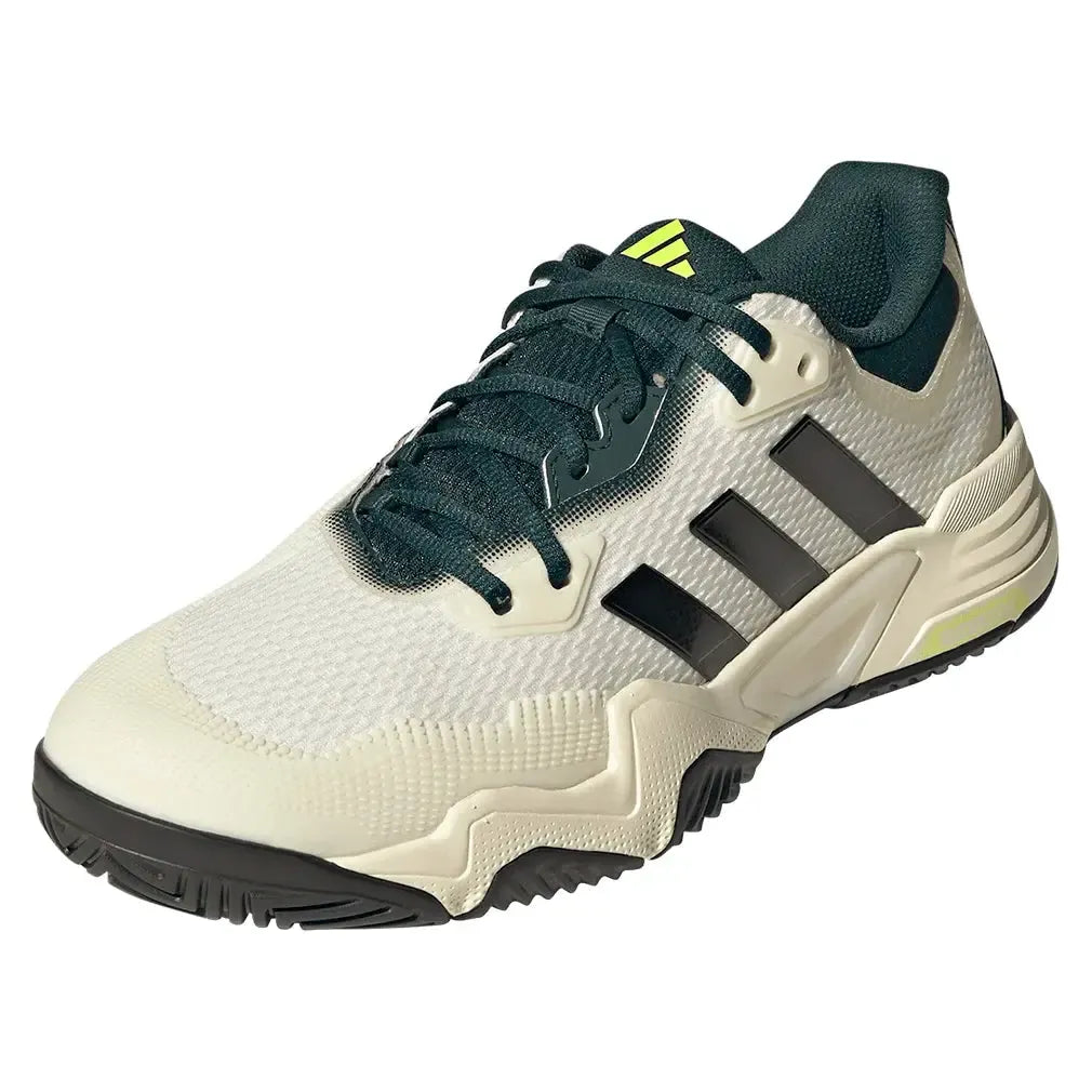 Men's Solematch Control 2 Tennis Shoes Off White and Silver Metallic-Footwear-Adidas-JH5141-F25-y-Tennis Express