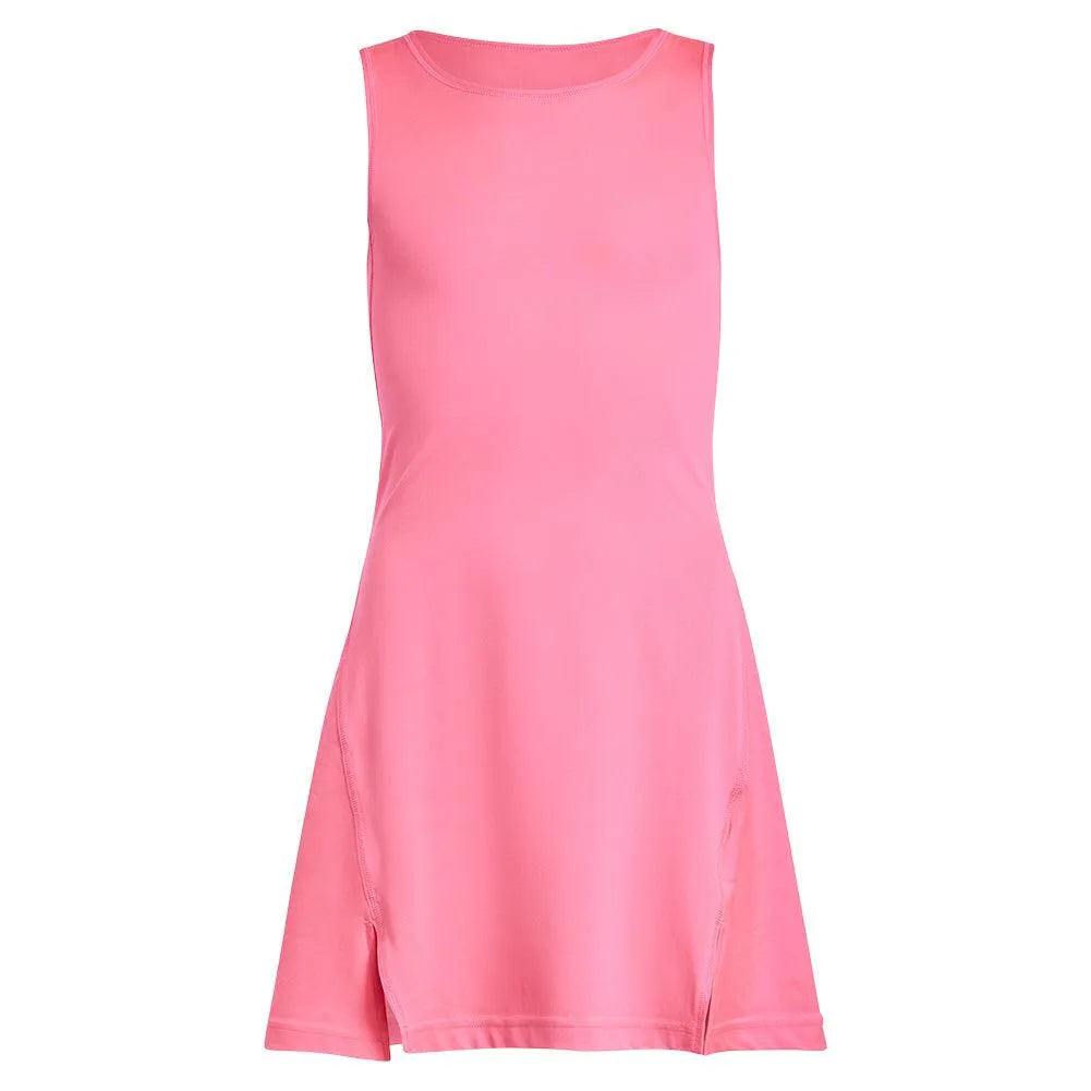 Girls' Club Tennis Dress Lucid Pink-Apparel-Adidas-JI7173-1-Tennis Express