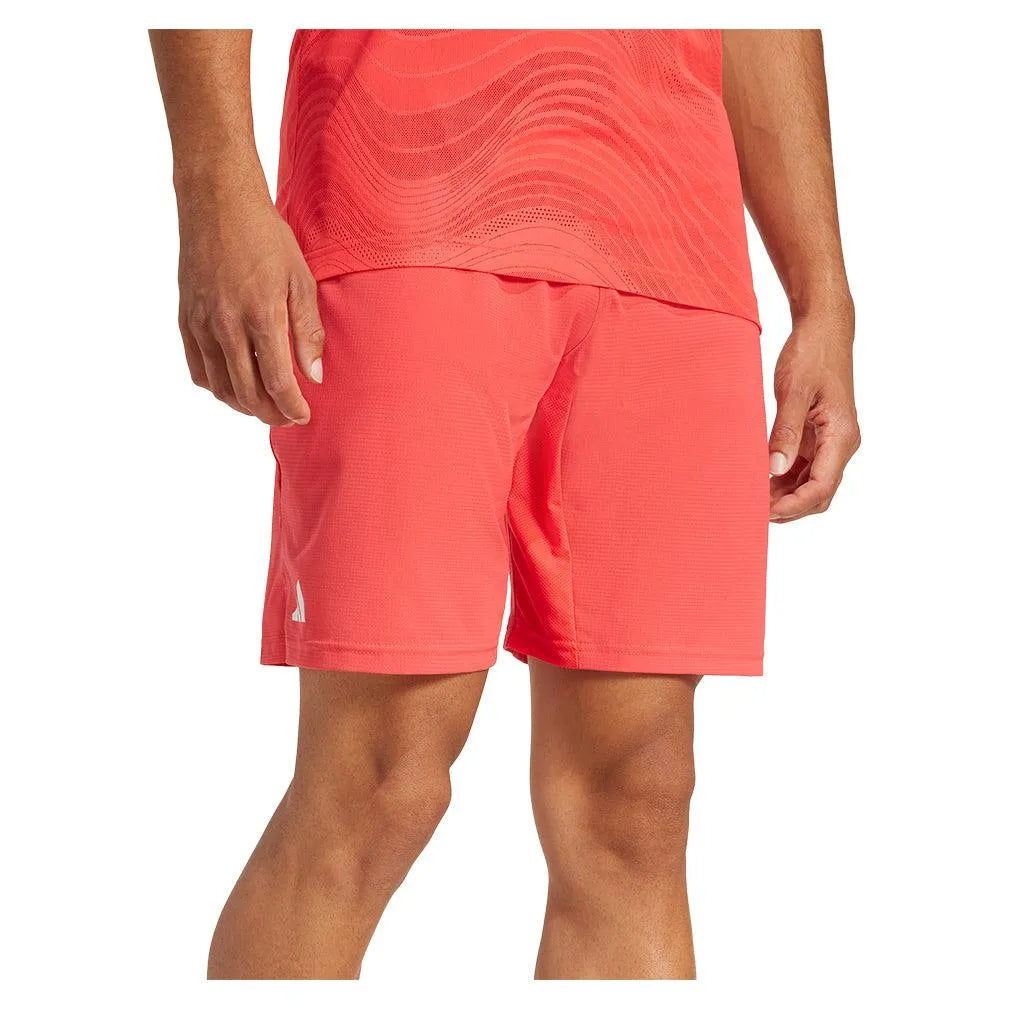 Men's Ergo 7 inch Tennis Short Semi Lucid Red