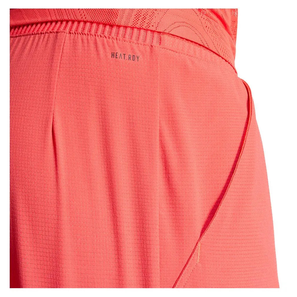 Men's Ergo 7 inch Tennis Short Semi Lucid Red