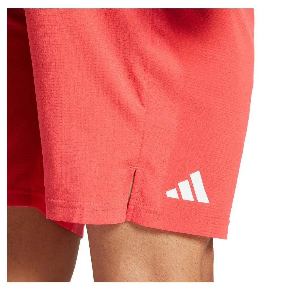 Men's Ergo 7 inch Tennis Short Semi Lucid Red