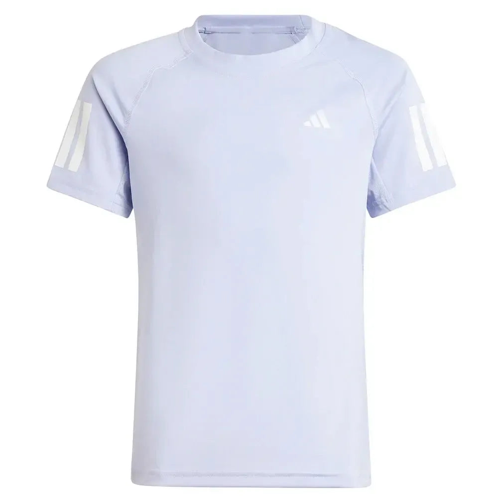 Girls' Club Tennis Tee Violet Tone-Apparel-Adidas-JP1050_2-Tennis Express
