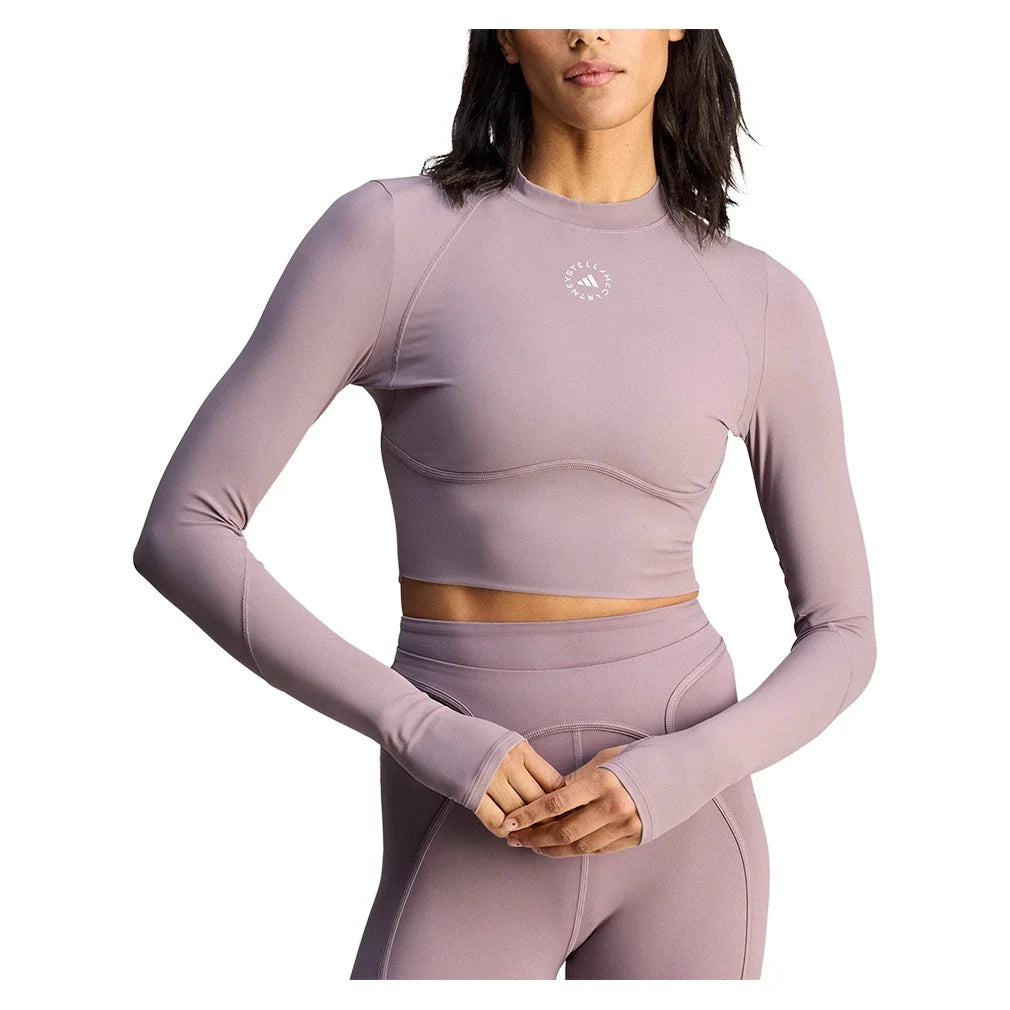 Women's Stella McCartney True Purpose Long Sleeve Training Top Legacy Purple