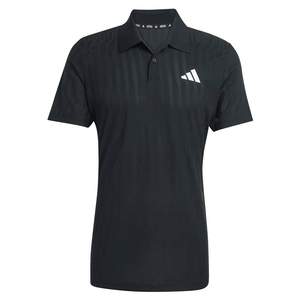 Men's Freelift Tennis Polo Black-Apparel-Adidas-KA5885-S26-1-Tennis Express