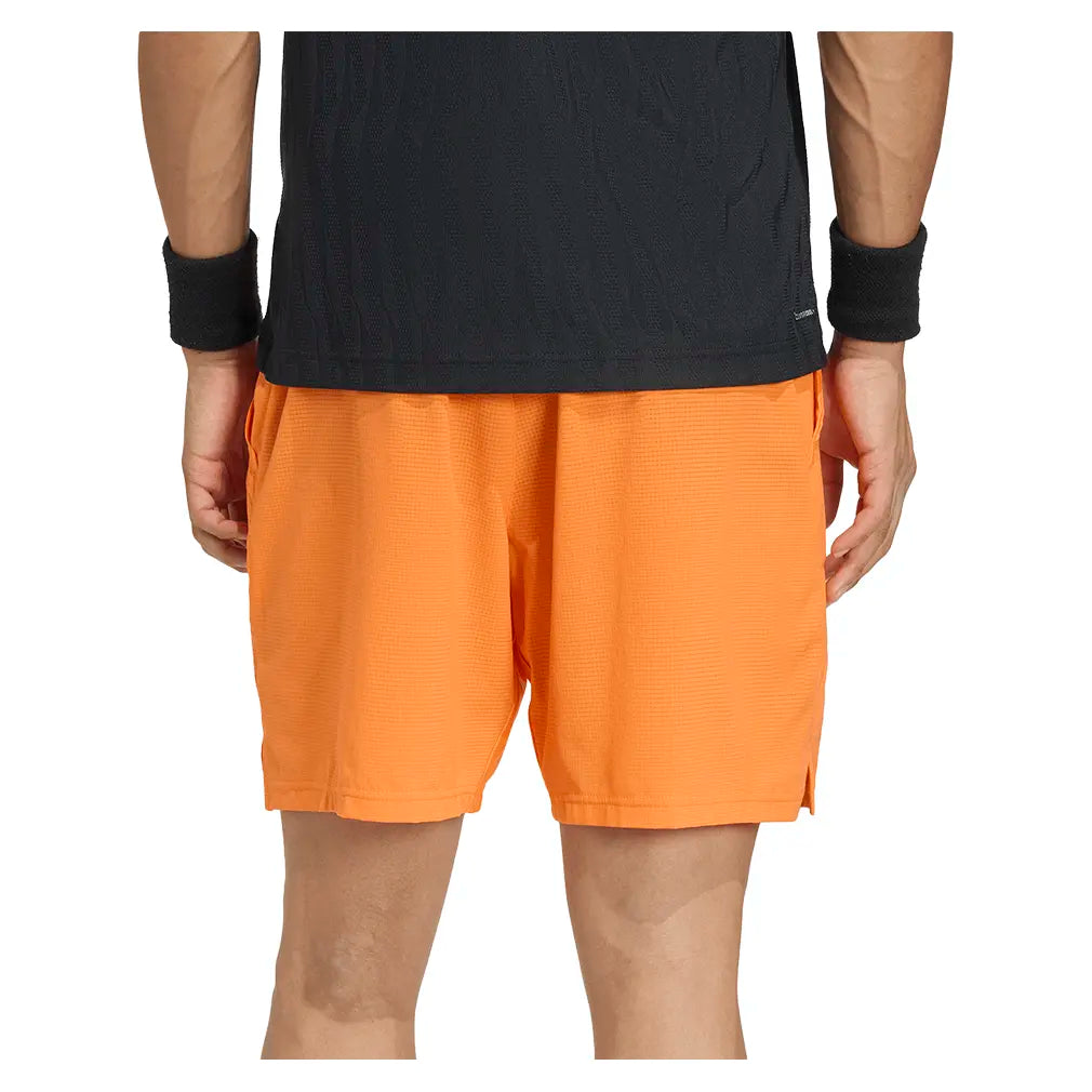 Men's Ergo 7 Inch Tennis Shorts Pure Orange