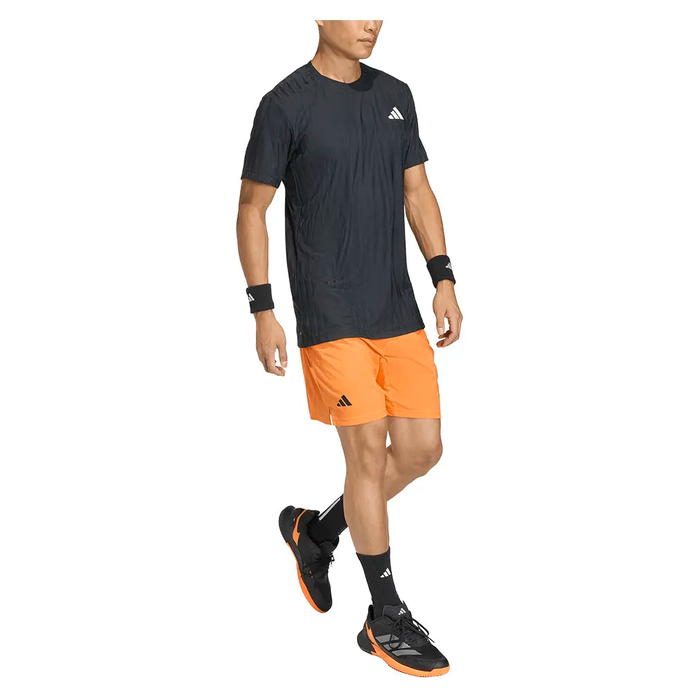 Men's Ergo 7 Inch Tennis Shorts Pure Orange